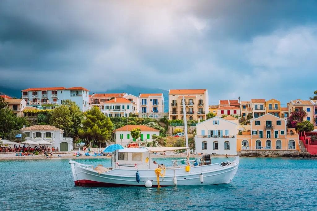 assos village greece cephalonia