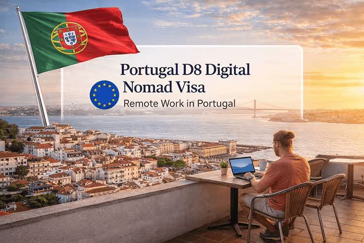 Portugal Digital Nomad Visa (D8) Guide 2026: Requirements, Cost & How To Apply