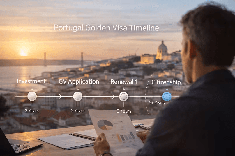 Portugal Golden Visa Timeline 2026: Processing Times & Stages