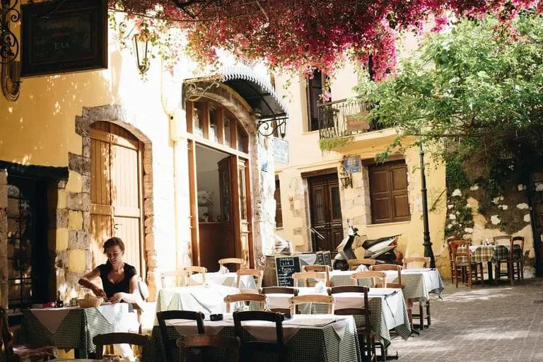 Traditional Greek Mediterranean cuisine
